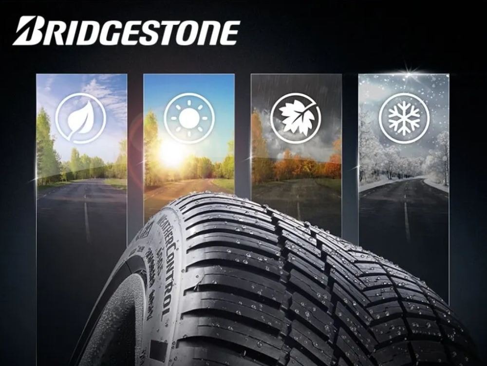 Gamma stagionale Bridgestone: estivi, quattro stagioni e invernali.